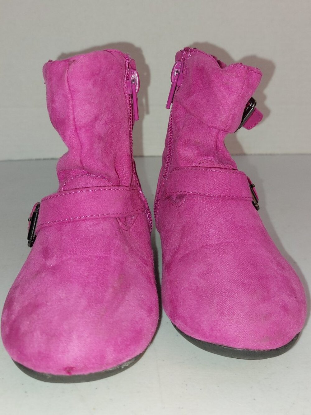 Girls Suede Ankle Boots size 8